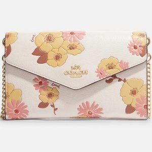 Coach Floral Envelope Bag with Chain (SOLD OUT!)